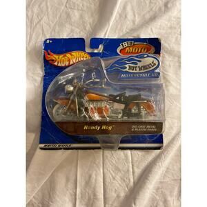Vintage Hot Wheels Handy Hog Motorcycle 1:18 Die-Cast Collectible NIB